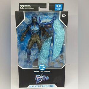 Blue Beetle Battle Mode (Blue Beetle Movie) 7in Action Figure McFarlane Toys